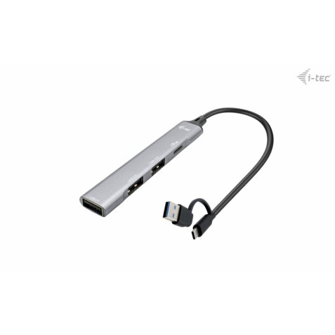 i-tec USB-C/USB-A Metal HUB 1x USB 3.0 + 3x USB 2.0