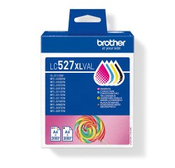 Brother LC527XLVAL Cartouche d'encre d'origine, pack économique