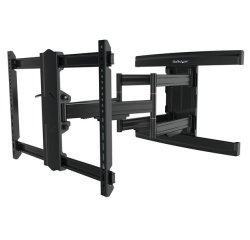 StarTech.com TV Wall Mount supports up to 100 inch VESA Displays - Low Profile Full Motion TV Wall Mount for Large Displays - Heavy Duty Adjustable Tilt/Swivel Articulating Arm Bracket