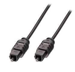 Lindy 35211 cable de audio 1 m Toslink Negro