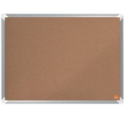 Tableau affichage nobo liege premium plus 600x450mm cadre  aluminium