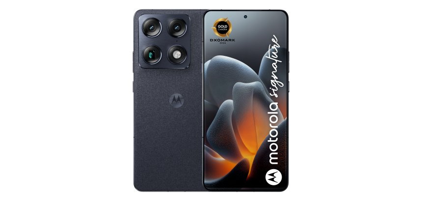 Motorola signature 17.2 cm (6.78") Dual SIM Android 16.0 5G USB Type-C 16 GB 512 GB 5200 mAh Dark Blue