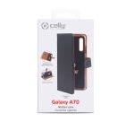 Celly WALLY835 mobile phone case 17 cm (6.7") Flip case Black