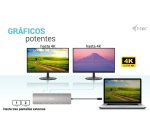 i-tec USB-C Metal Nano 2x Display Docking Station + Power Delivery 100 W