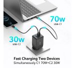Acer HP.DSCAB.019 mobile device charger Universal Black AC Fast charging Indoor