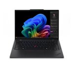 Lenovo ThinkPad T14s Gen 6 (Snapdragon) Copilot+ PC X1E-78-100 Ordinateur portable 35,6 cm (14") WUXGA 32 Go LPDDR5x-SDRAM 512 Go SSD Wi-Fi 7 (802.11be) Windows 11 Pro Français Noir