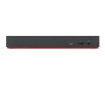 Lenovo 40B00300EU laptop dock & poortreplicator Bedraad Thunderbolt 4 Zwart, Rood