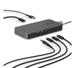 StarTech.com Hub Thunderbolt&trade; 5 à 4 Ports avec Thunderbolt&trade; Share KVM, 80/120 Gbps, Multi-Écrans 8K, PD 140W, USB-A 10 Gbps, TB4 et USB4, MacBook M4 Pro M4 Max M5
