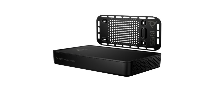 HP Poly Sistema de videoconferencia G62 con kit de placa de montaje