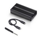 StarTech.com Boîtier SSD NVMe Externe USB-C/Thunderbolt, Boîtier USB4 M.2 NVMe, 40 Gbps, Boîtier Dissipateur Thermique en Aluminium, B+M/M-Key