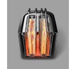 Philips Viva Collection Tostapane HD2639/90, 730W, 2 pinze, 7 livelli di tostatura, vassoio raccogli briciole