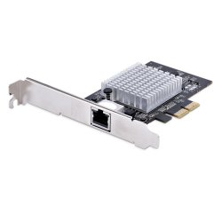 StarTech.com Carte Réseau PCIe à 1 Port 10Gbps - Carte Réseau pour PC/Serveur - Carte Ethernet PCI Express à 6 Vitesses avec Prise en Charge des Trames Jumbo - Carte d'Interface Réseau NIC/LAN, 10GBASE-T/NBASE-T