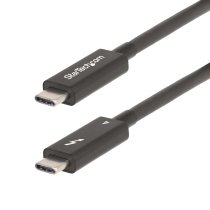 startechcom cable de 2m thunderbolt 4 activo - 40gbps - pd de 100w - vadeo 4k8k - cable thunderbolt - compatible con usb4modo alt dp - thunderbolt 3 - usb 32 tipo c