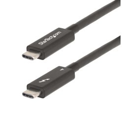 StarTech.com A40G2MB-TB4-CABLE cable Thunderbolt 2 m 40 Gbit/s Negro
