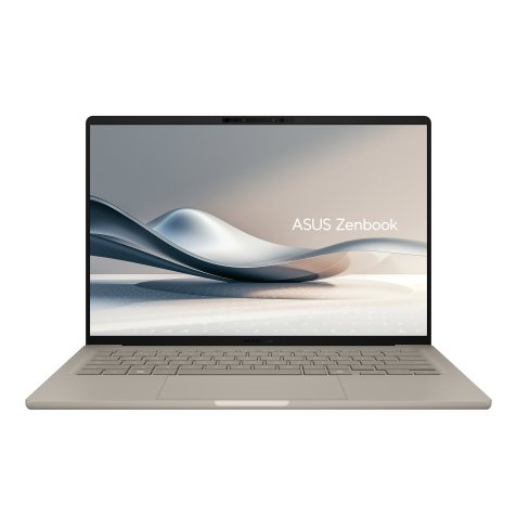 ASUS Zenbook A14 UX3407QA-QD387W Qualcomm Snapdragon X1-26-100 Ordinateur portable 35,6 cm (14") WUXGA 32 Go LPDDR5x-SDRAM 512 Go SSD Wi-Fi 6E (802.11ax) Windows 11 Home Beige