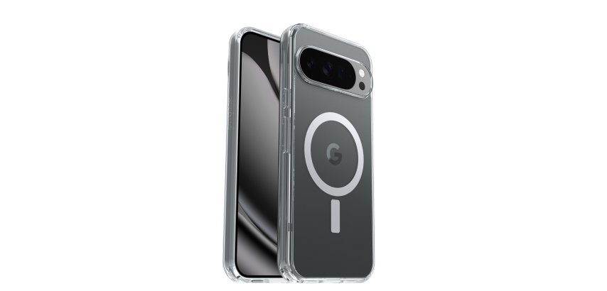 OtterBox Symmetry Clear with Magnets Series pour Google Pixel 10 Pro XL, transparente