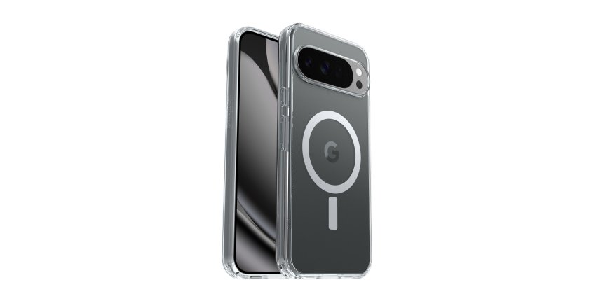OtterBox Symmetry Clear with Magnets Series pour Google Pixel 10 Pro XL, transparente