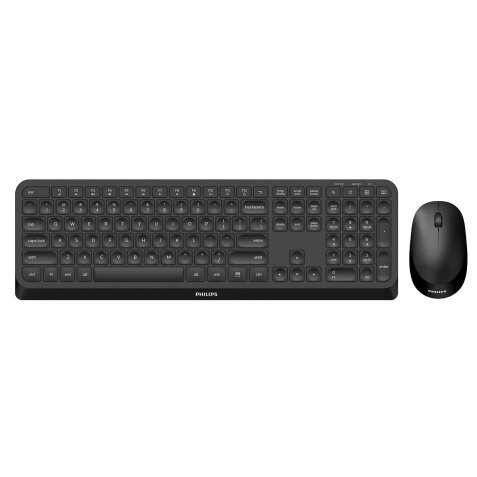 Philips 3000 series SPT6307B/16 teclado Ratón incluido Universal RF inalámbrico QWERTY Inglés Negro