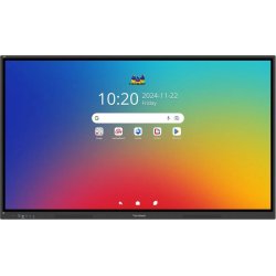 Viewsonic IFP7534 tableau blanc interactif 190,5 cm (75") 3840 x 2160 pixels Écran tactile Noir