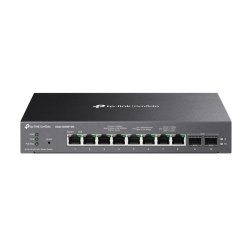 TP-Link Omada SG2210XMP-M2 commutateur réseau Géré L2/L2+ 2.5G Ethernet (100/1000/2500) Connexion Ethernet, supportant l'alimentation via ce port (PoE) Montage sur le bureau ou sur le mur Noir