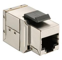 Equip Cat.6 Shielded Keystone Inline Coupler, 8pcs/Set