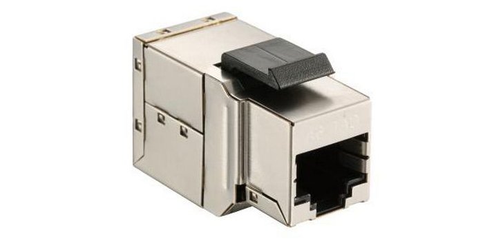 Equip Cat.6 Shielded Keystone Inline Coupler, 8pcs/Set