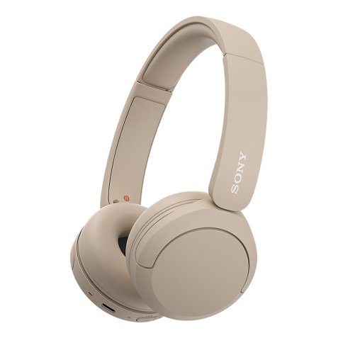 Sony WH-CH520 Auriculares Inalámbrico Diadema Llamadas/Música USB Tipo C Bluetooth Base de carga Crema de color