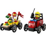 LEGO City Pizza vs. Fire Truck Race Car Pack