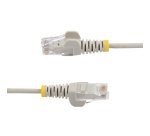StarTech.com 2 m Cat6-Kabel - Schlank - Snagless RJ45-Anschlüsse - Grau