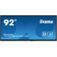 iiyama TE9218UWI-B1AG Écran d'affichage dynamique Écran plat interactif 2,32 m (91.5") LED Wifi 500 cd/m² 5K Ultra HD Noir Écran tactile Intégré dans le processeur Android 16/7