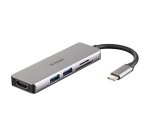 D-Link DUB-M530 laptop dock & poortreplicator Bedraad USB 3.2 Gen 1 (3.1 Gen 1) Type-C Aluminium