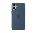Apple Coque en silicone avec MagSafe pour iPhone 16 Plus - Denim