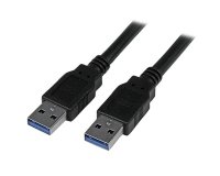 StarTech.com Câble USB 3.0 (5Gbps) A vers A de 3 m - M/M - Noir