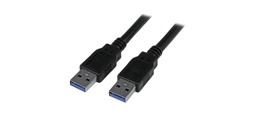 StarTech.com Câble USB 3.0 (5Gbps) A vers A de 3 m - M/M - Noir