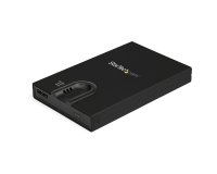 StarTech.com Boîtier de disque dur SATA de 2,5" crypté - Accès par empreinte digitale