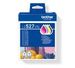 Brother LC527VAL cartuccia d'inchiostro 4 pz Originale Nero, Ciano, Magenta, Giallo