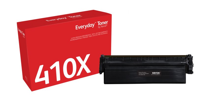 Toner Everyday™ Noir de Xerox compatible avec HP 410X (CF410X), Grande capacité