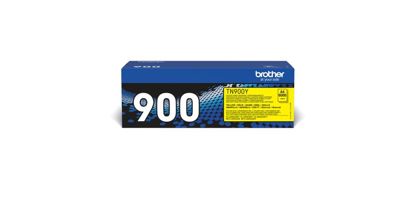 Brother TN-900Y - Cartouche de toner originale – Jaune