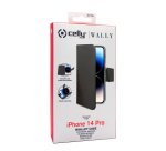 Celly Wally mobile phone case 15.5 cm (6.1") Wallet case Black