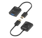 AISENS Conversor HDMI a SVGA, HDMI A/M-SVGA/H, Negro, 15?m