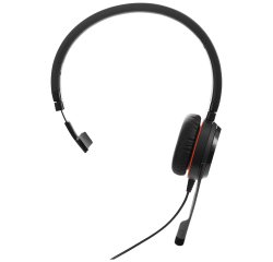 Jabra Evolve 20 Auriculares Alámbrico Diadema Oficina/Centro de llamadas USB tipo A Negro