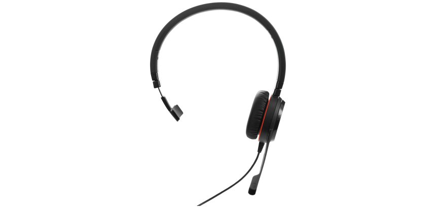 Jabra Evolve 20 Auriculares Alámbrico Diadema Oficina/Centro de llamadas USB tipo A Negro