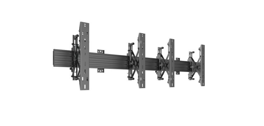 Multibrackets 4122 Supporto per display espositivi 165,1 cm (65") Nero