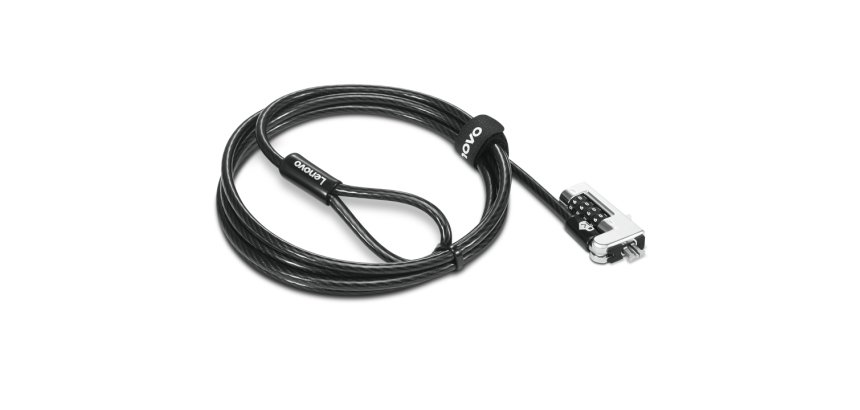 Lenovo 4XE1F30277 cable antirrobo Negro 1,8 m