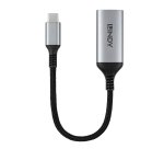 Lindy 43428 câble vidéo et adaptateur 0,15 m USB Type-C HDMI Gris