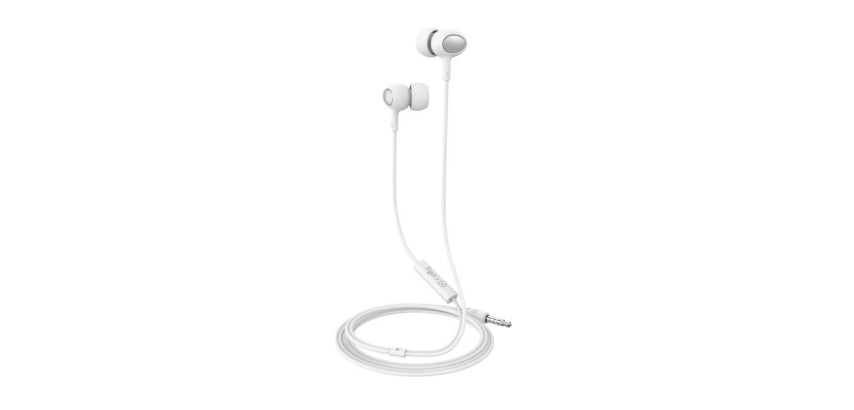 Celly UP500WH auricular y casco Auriculares Alámbrico Dentro de oído Llamadas/Música Blanco