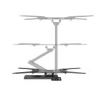 AISENS Soporte Eco Giratorio, Inclinable Para Monitor/TV 30kg (3 Pivotes) De 23"-65", Negro