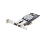 StarTech.com Carte Réseau GbE SFP à 2 Port, PCIe 2.0 x1, Intel I350-AM2, Carte Contrôleur 2x 1GbE, 1000BASE Cuivre/Fibre Optique, Carte Réseau Gigabit Ethernet NIC, Backplanes Serveur/PC - Compatible Windows/Linux