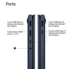 HP E0AS4EA laptop Copilot+ PC Intel Core Ultra 5 325 35,6 cm (14") Écran tactile 2K 16 Go LPDDR5x-SDRAM 512 Go SSD Wi-Fi 7 (802.11be) Windows 11 Home Bleu