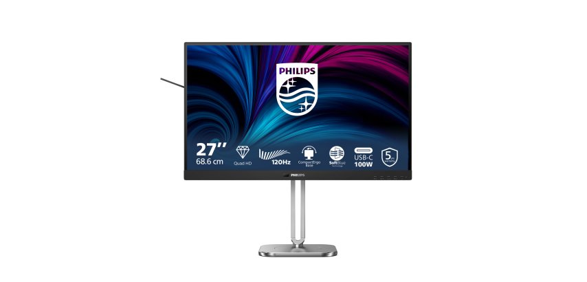 Philips 27B2U4601/00 computer monitor 68,6 cm (27") 2560 x 1440 Pixels Quad HD LCD Grijs